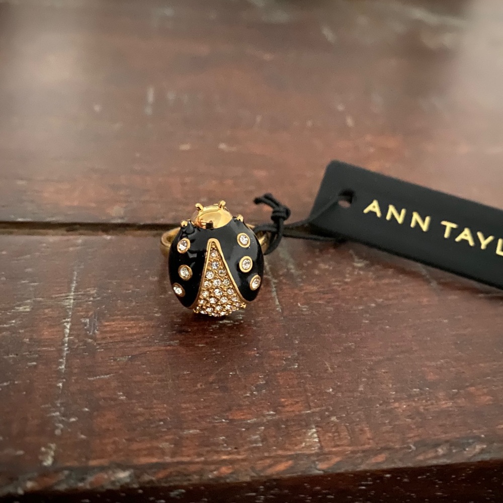 Ann Taylor Ladybug Ring Sz. 7 NWT